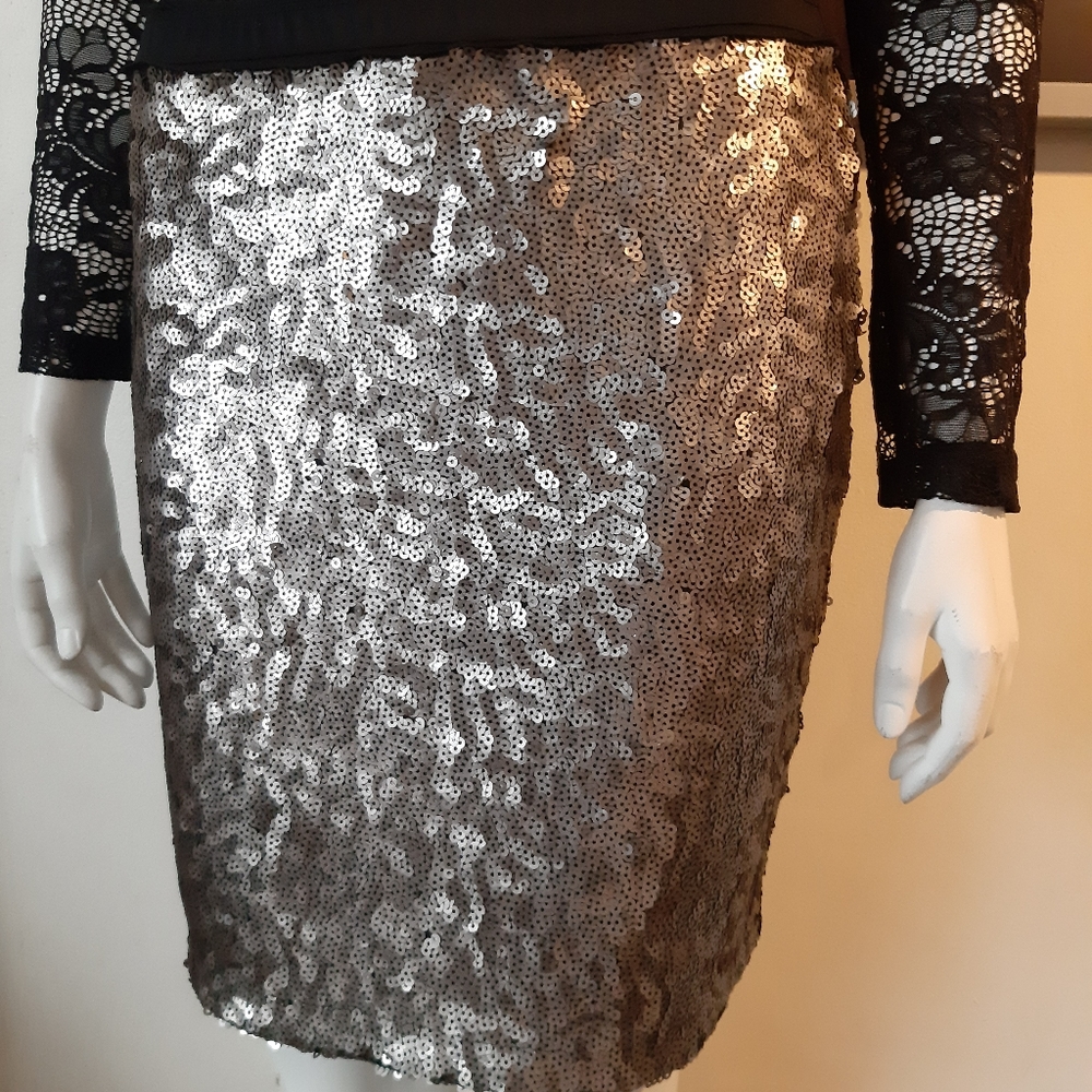 SOLD Elegant dressy sequins skirt - Pailletes